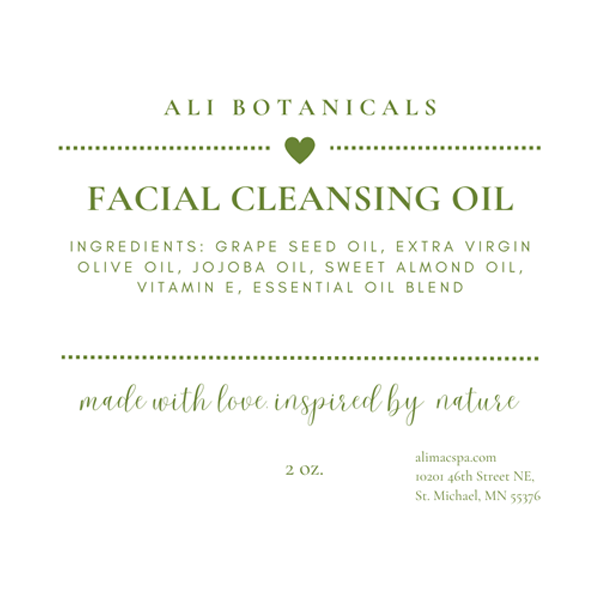 facial cleansing oil<br />
