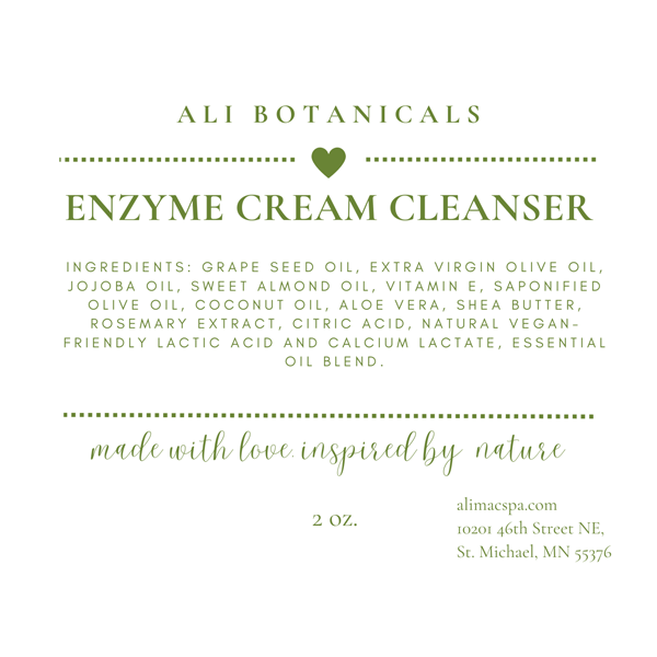 ali botanicals pumpkin enzyme mask